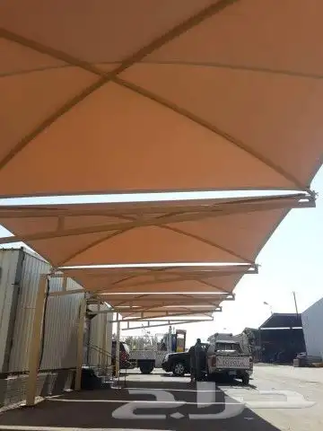 مظلات سيارات وسواتر الرياض مظلات متحركه 6