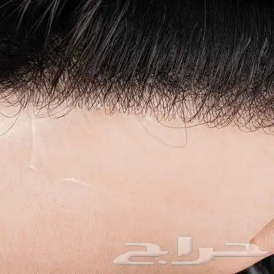 تركيب باروكات شعر رجالي طبيعي لزق وكليبسات بايدي مختص 4