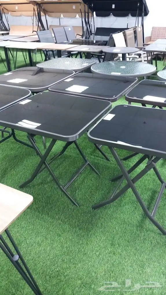 كراسي وطاولات خارجيه فايبر 9