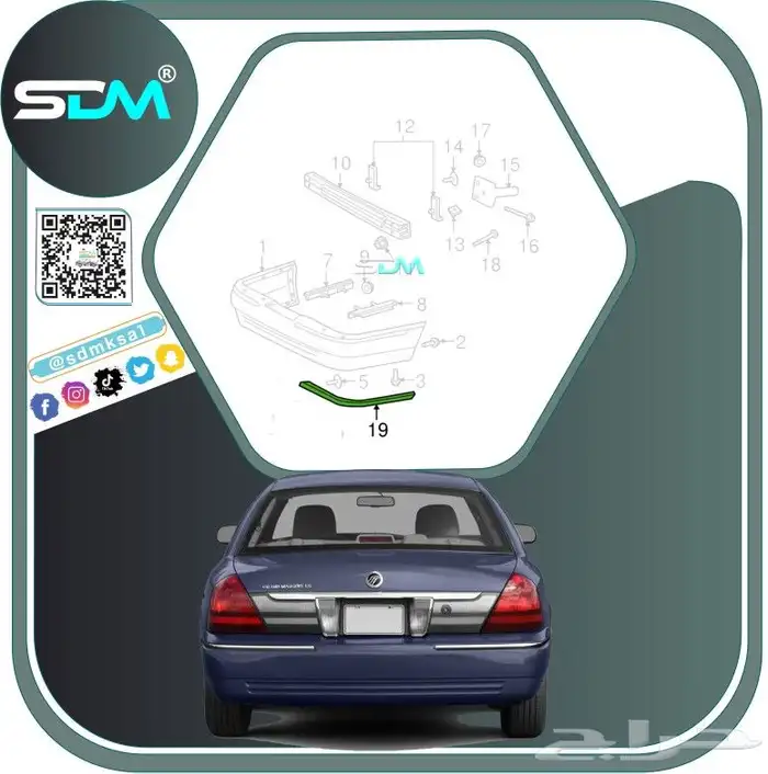 قطع غيار فورد قراند ماركيز 1998-2011 باقل الاسعار 4