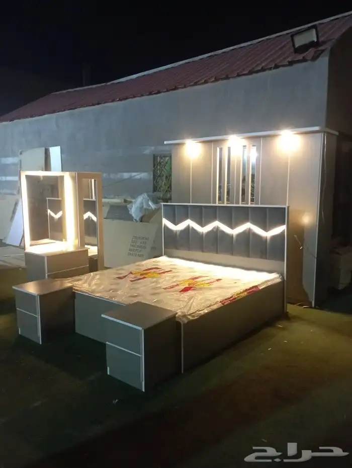 غرف نوم مزدوجة كامل 7 قطع جاهز 3