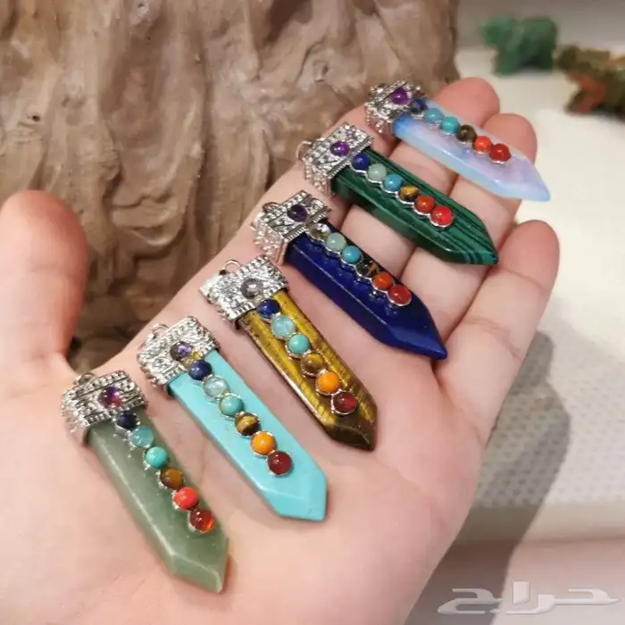 قلادات احجار كريمه 0