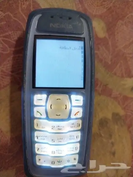 جوال نوكيا مخزن موديل 3120 بحالة ممتازة 0