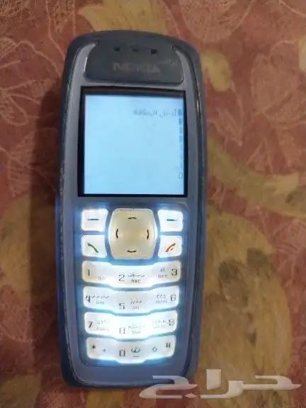 جوال نوكيا مخزن موديل 3120 بحالة ممتازة 1