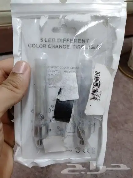 مصابيح ليد لصمام عجلات الدراجات 4