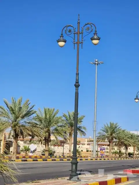 اعمدة أنارة ديكوري مخروطي 28