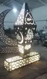 اعمدة أنارة ديكوري مخروطي 4
