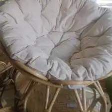 كراسي وطاوله خيزران بامبو طبيعي مقاوم لماء والشمس شحن لجميع 5