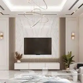 ديكورات حديثه ديكور شاشة مودرن فخامة 0