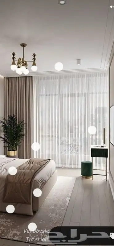 تفصيل ستائر شامل التوصيل والتركيب 9