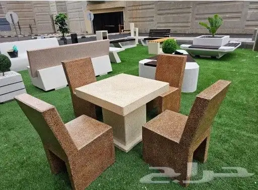 قواعد خرسانيه للاعمده ومستلزمات الحدائق والاماكن العام 18