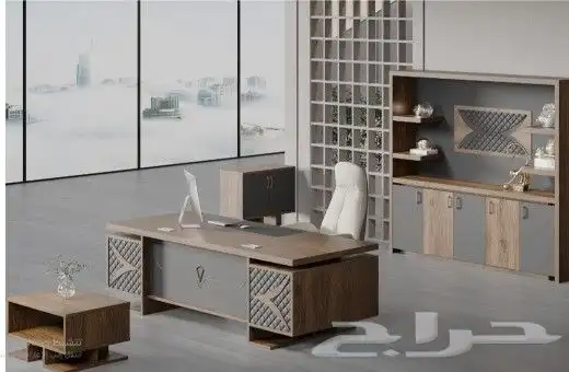 اثاث مكتبي   مكاتب وكراسي وكونترات 1