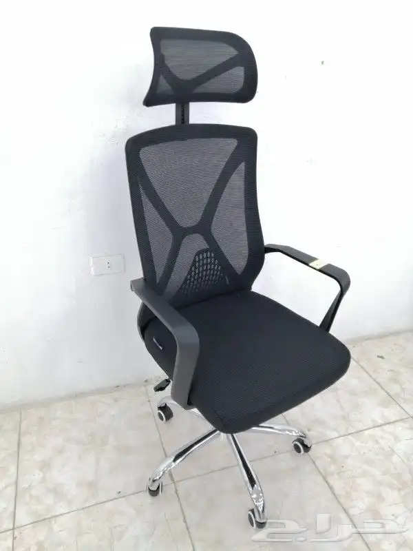 كراسي مكتب شبك دوار وثابت مريحة 8