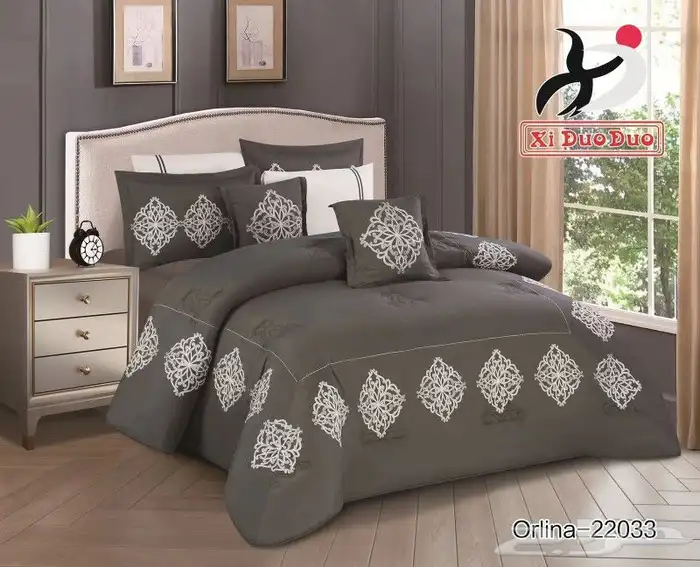 مفرش السرير لحافات حشو ثقيل نفرين عالمي 27