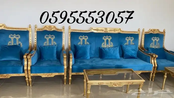 تفصيل كنب ملكي فاخر تفصيل مجالس فخمة 5