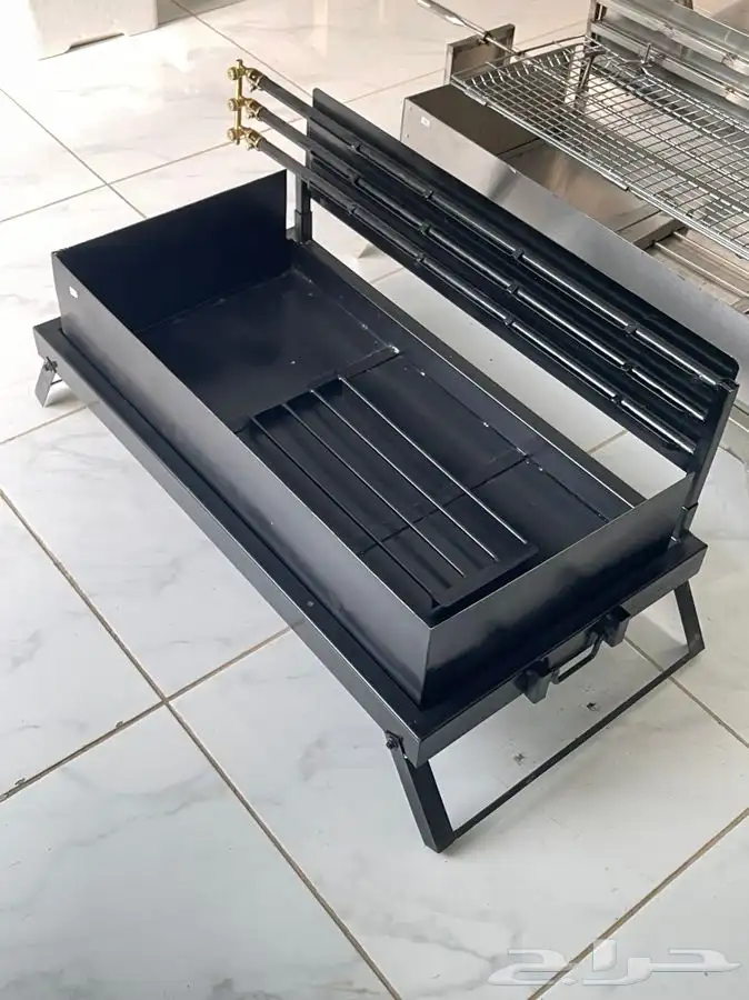 شواية دوران كهرب على الغاز والفحم 2