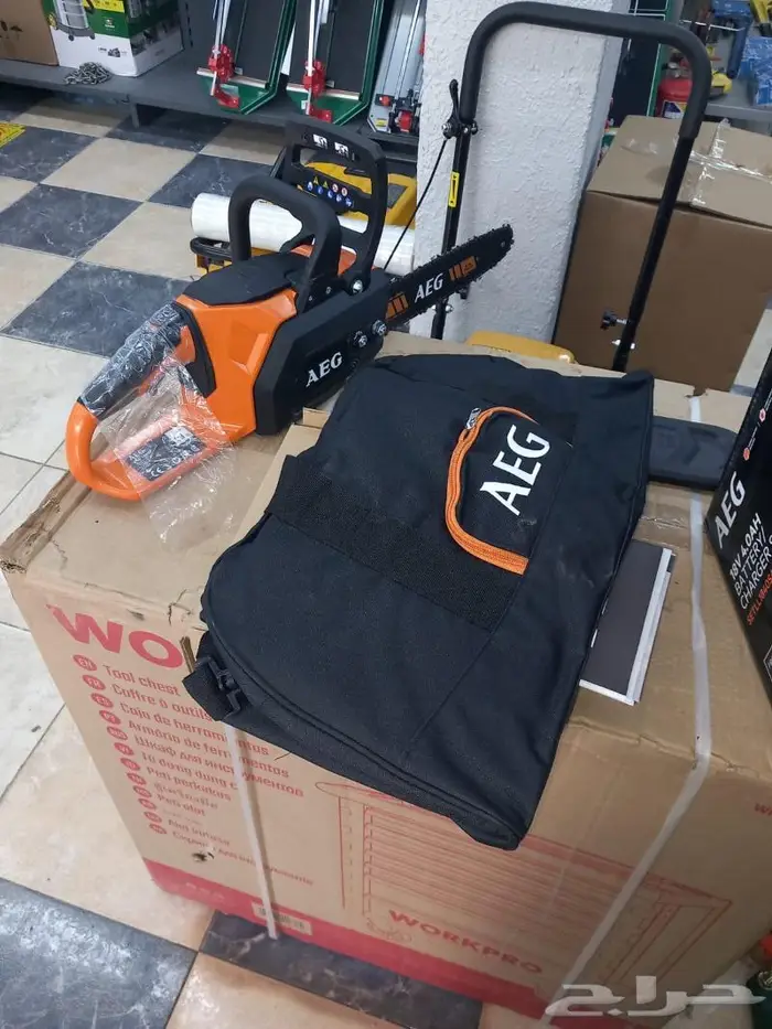 منشار حطب بطارية صوته خفيف الماني تجميع صيني 3