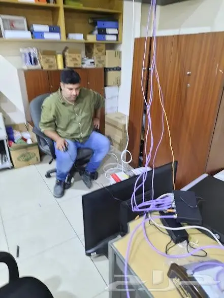 كاميرات انتركم شبكات سماعات جهاز بصمه فايبر 68