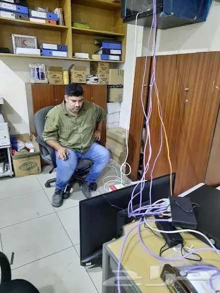 كاميرات انتركم شبكات سماعات جهاز بصمه فايبر 70