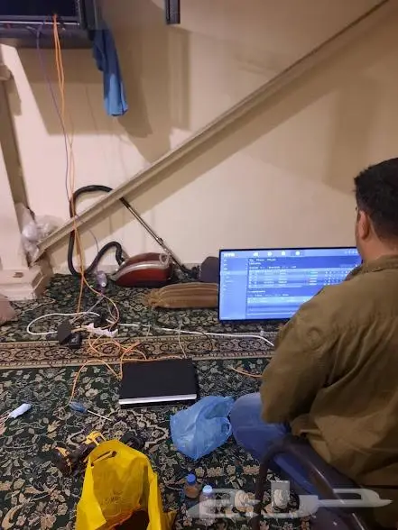 كاميرات انتركم شبكات سماعات جهاز بصمه فايبر 84