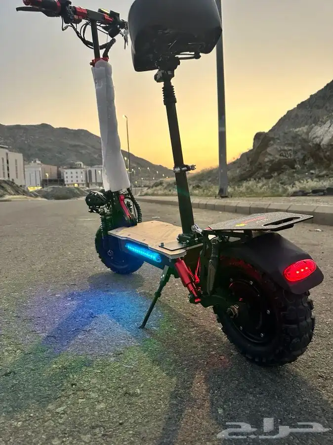 سكوتر كهربائي الوحش محركين اسرع سكوتر فالسوق (4 الاف واط) 5