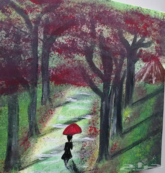 لوحات رسم يدوي روعة 3