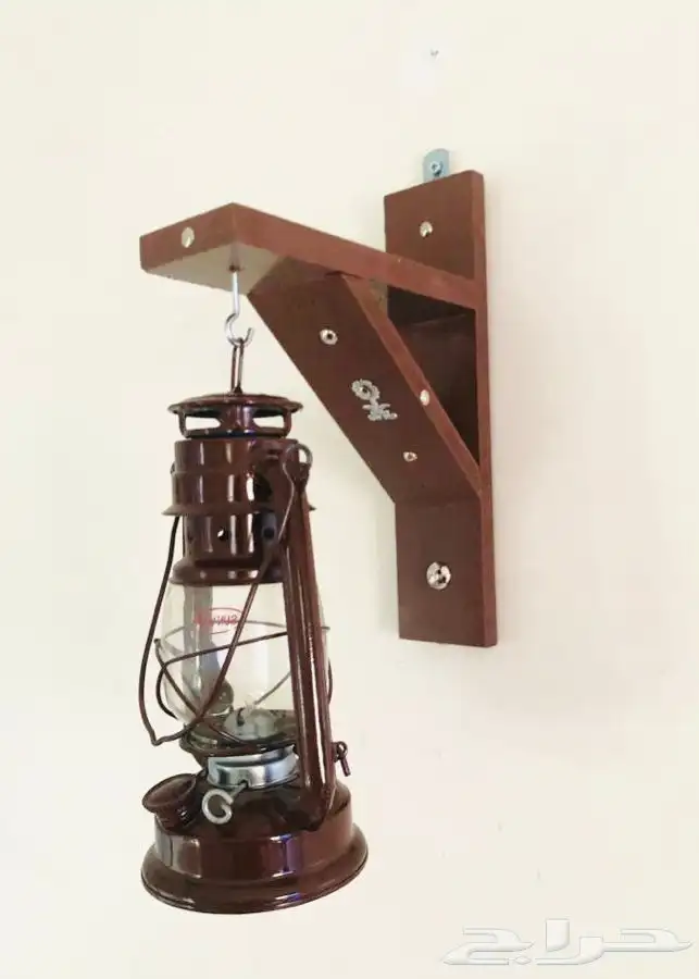 فانوس تراثي مع قواعد جدارية 8