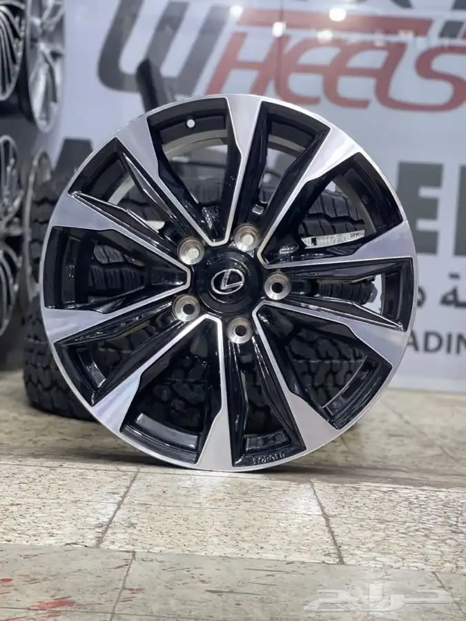 جنوط جيب لكزس بلاك اديشن مقاس 21 موديل 2021درجه اولى فورجيد 7