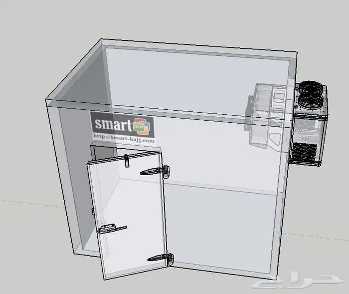 غرفة تبريد -تجميد مساحة 2 3 2.5 1
