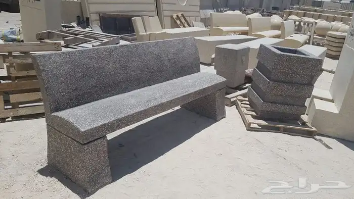 سفتي نيوجرسي حواجز خرسانية وقواعد انارة وزينة حدائق 41