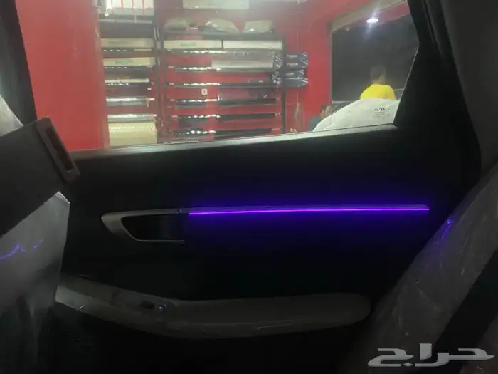 تركيب ليد داخلي على سيارة سوناتا 2021 6