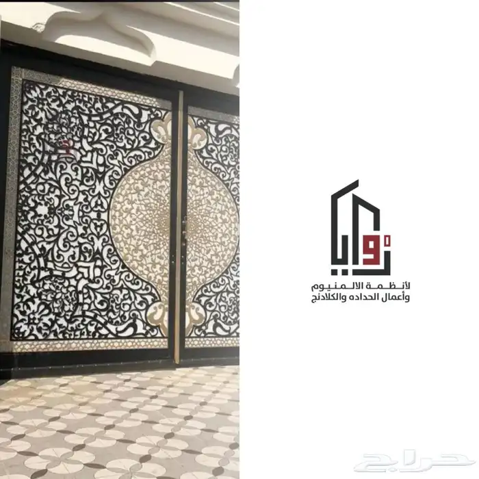 كلادنج لوحات ابواب ديكور ابواب حديد 8