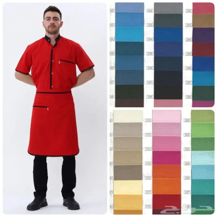 زي موحد و ملابس عمال مطبوعة و نطرزة بالشعارات 2