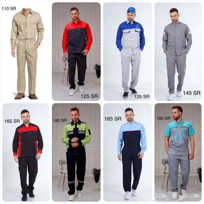 زي موحد و ملابس عمال مطبوعة و نطرزة بالشعارات 1