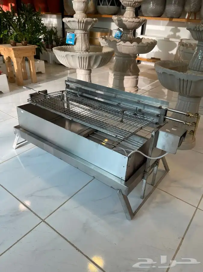 شواية كهربائيه تعمل على الغاز والفحم 6