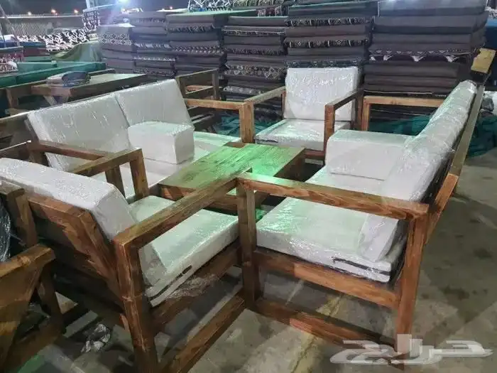 جلسات الخارجية حديدة وخشبة 11