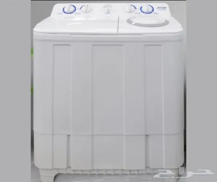 غساله ارو 12 كيلو RO-13KTM حوضين اللون أبيض 0