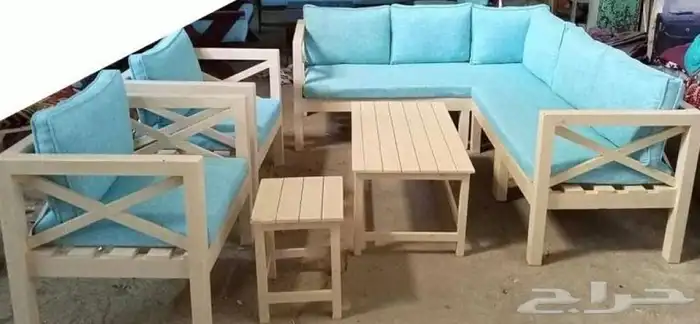 جلسات الخارجية حديدة وخشبة 10