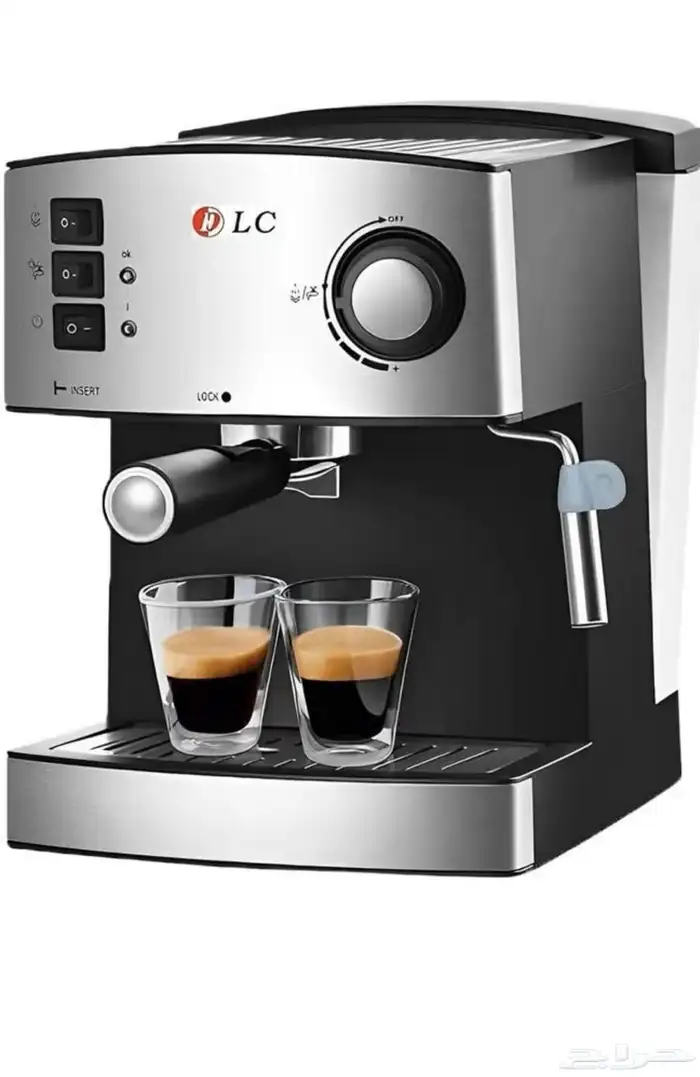 ماكينة صنع قهوة سعة 1.6 لتر 1.6 L أسود فضي 1