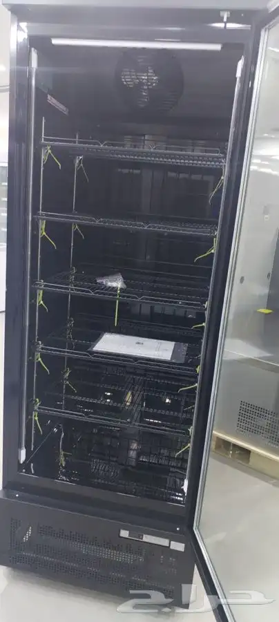 فريزر بانكول 1 باب زجاج اسود 4