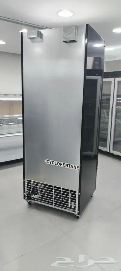 فريزر بانكول 1 باب زجاج اسود 8