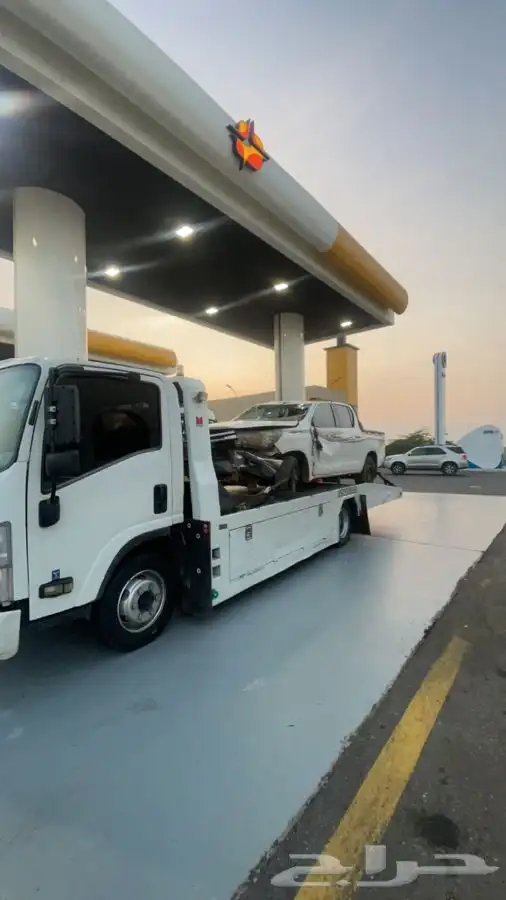 سطحة ابها عقبة ضلع خميس مشيط لنقل السيارات 2