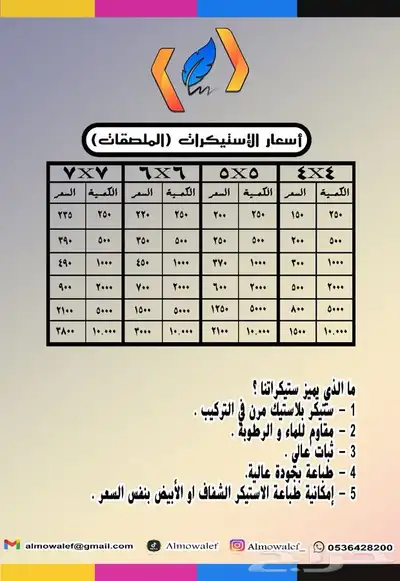 حروف بارزه - استيكرات - بنرات - جده وخارج جده 38