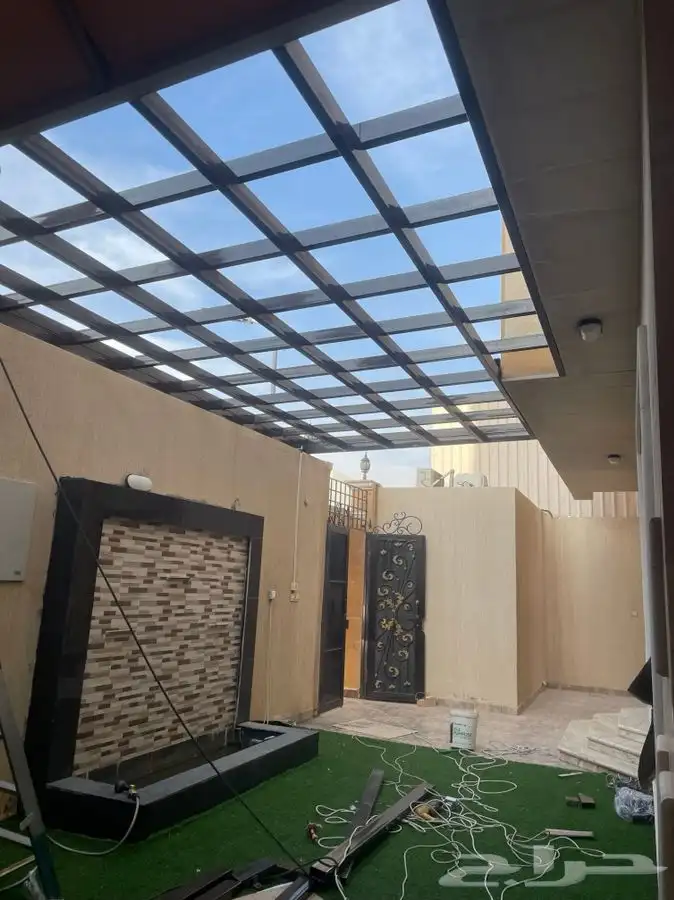 مظلات وسواتر وجميع أعمال الحداده 0