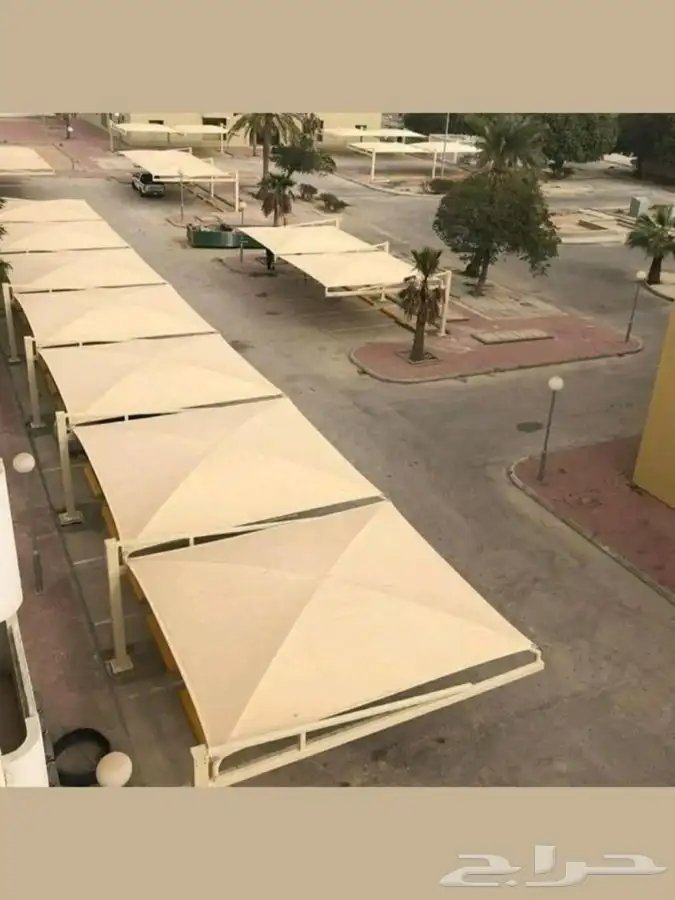 مظلات وسواتر وجميع أعمال الحداده 10