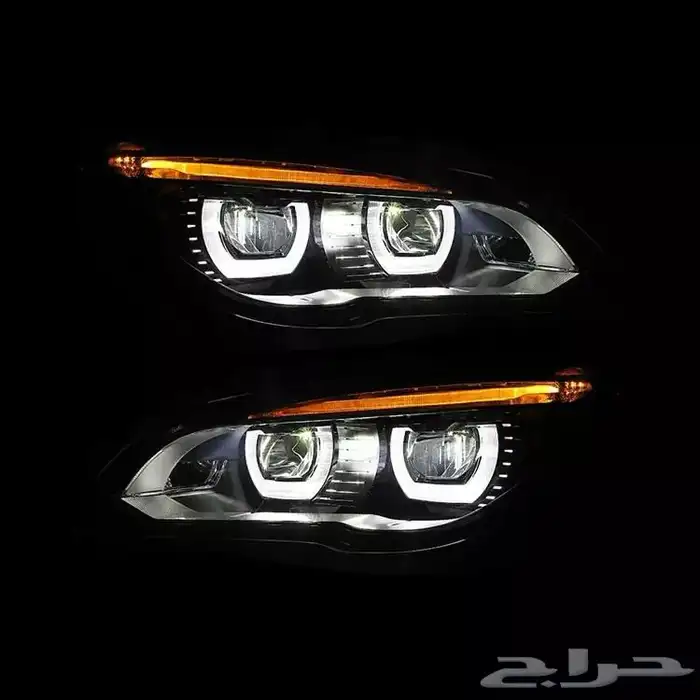 شمعات BMW F01 تحويل الى شكل 2015 الشمعات المربعة FULL LED 1