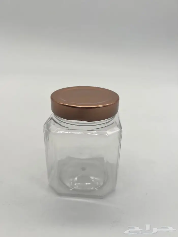 علب للعسل بلاستيك وزجاج مع فلين 3