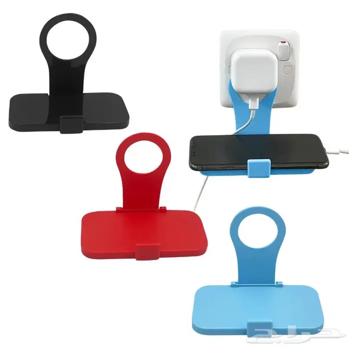 حامل جوال جداري متنقل وقابل للطي 4