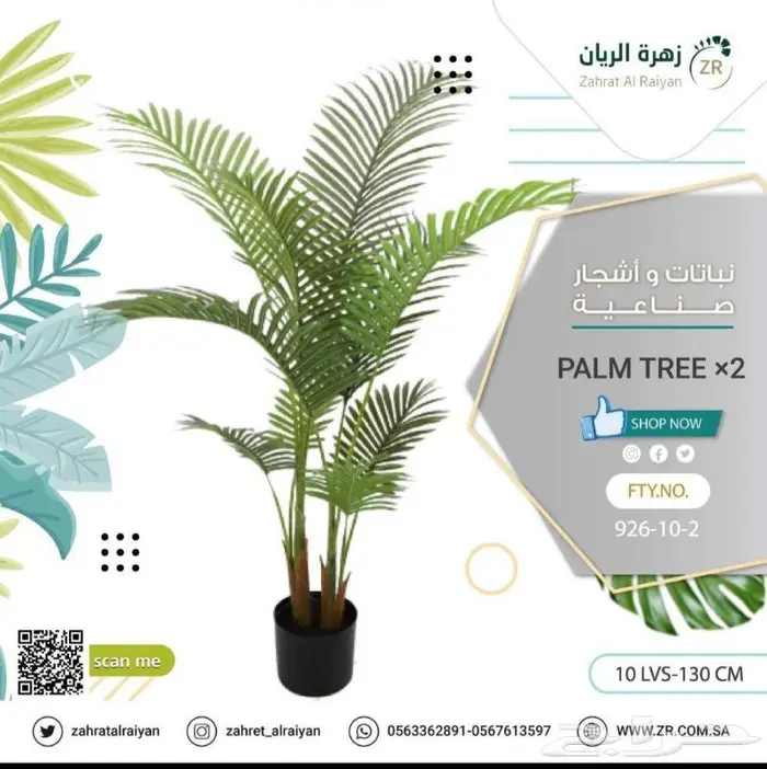 اشجار طبيعية وصناعية 4