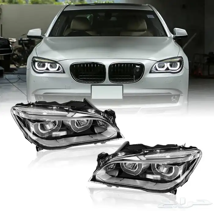 شمعات BMW F01 تحويل الى شكل 2015 الشمعات المربعة FULL LED 2